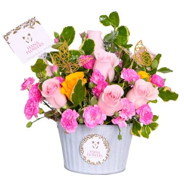 Rosas  con base (AM-6)
