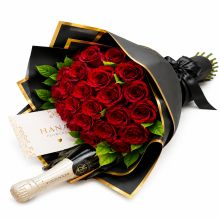 Ramo de graduación con champagne Ricadonna (OC-01) - #1